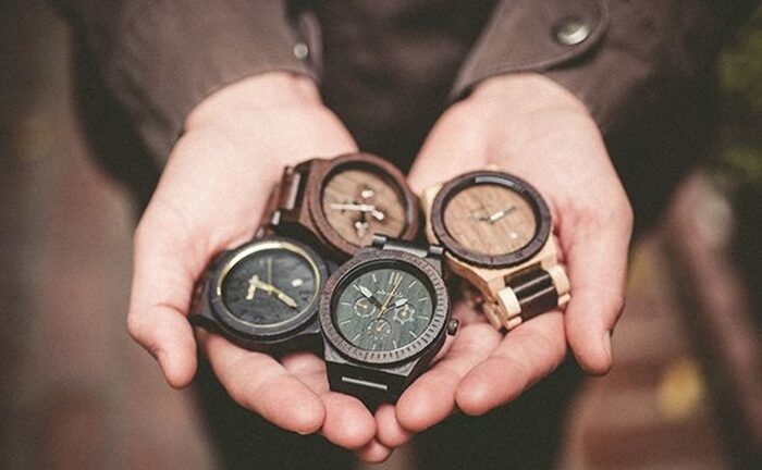 orologi legno naturale