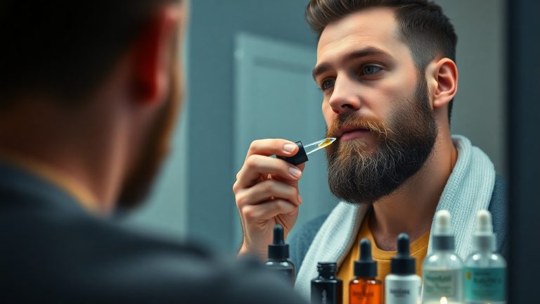 cura della barba e integrazione skincare hil