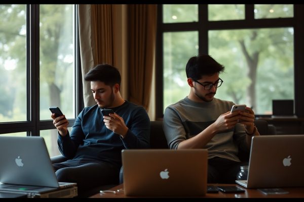 Rapporto con la tecnologia – chi è più dipendente? Il punto sulle abitudini digitali.